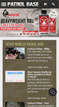 Mobile Screenshot of patrolbase.co.uk